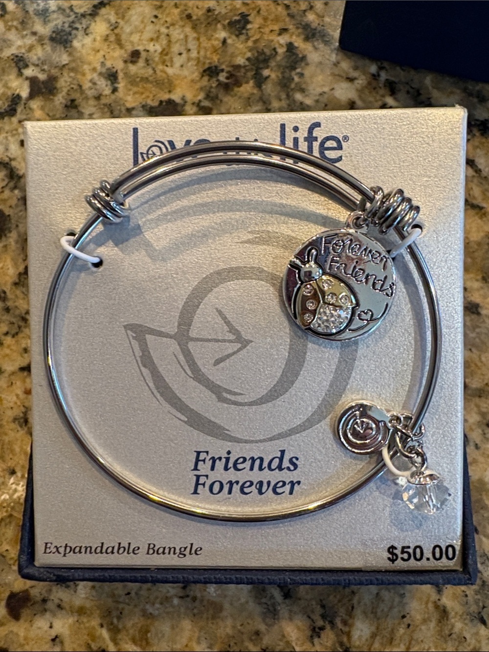 🟣🟣❤️Love this Life Friends Forever Bracelet